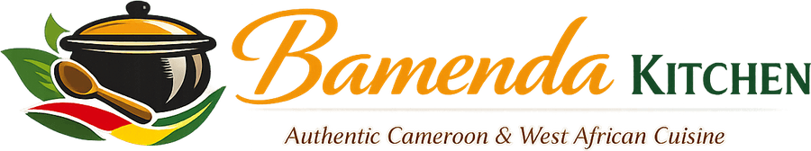 Bamenda Kitchen cooking pot and leaves